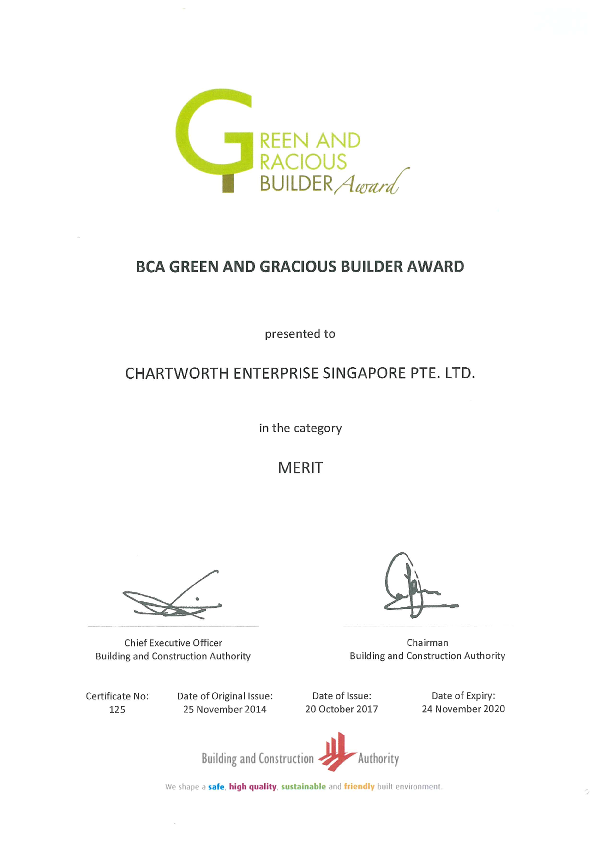 Green and Gracious Builder Award 2017-2020a1