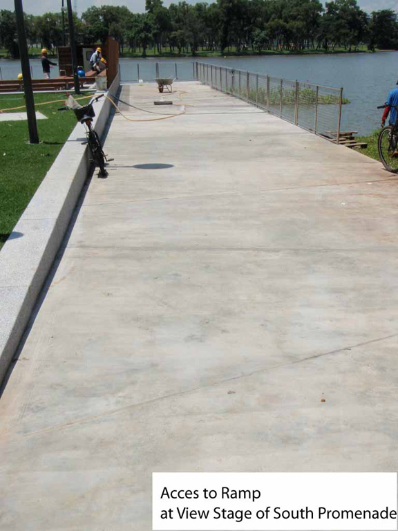 Access To Ramp At View Stage Of South Promenade