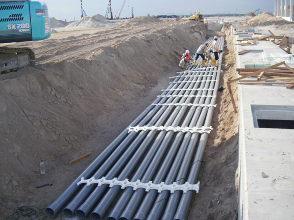 Cable Pipe Laying